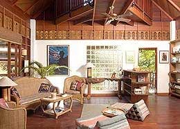 Lounge area of A