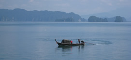 Boat of Koh Yao Noi thailand