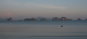 Sunset off Koh Yao Noi, Thailand