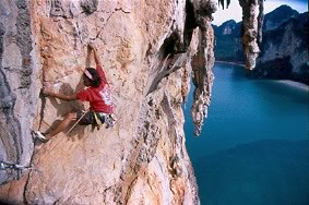 Climbing Railay Beach 