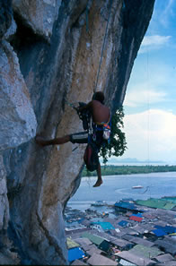 climbing Thailand