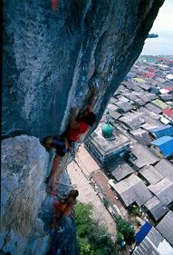 climbing Thailand