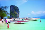 Speed boat trip Railay Thailand