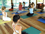 Yoga on koh yao noi Thailand