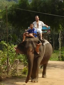 AoNang elephant trekking