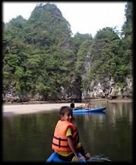 Railay sea kayaking