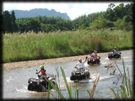 Quad biking AoNang Thailand