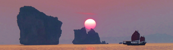 Railay Sunset, Railay, Thailand